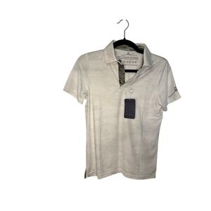 Boston Scott Golf Junior's GEN 1 Polo Shirt Medium Camo Print‎ Athletic NWT